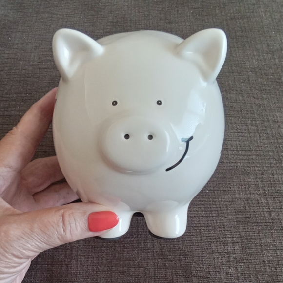 Saskatchewan Roughriders CFL Ceramic Piggy Coin Bank - Picture 7 of 9